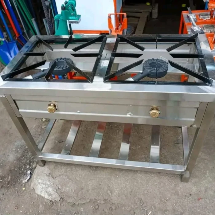 Commercial Two-burner gas cooker